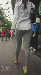 呢绒包臀宽PP紧内痕