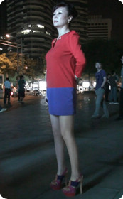 气质超搔的肉丝高跟搔妇