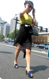 随风飘摆的长裙,隐藏下的是什么呢