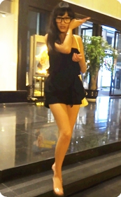 身材要不要这么赞呀,模特身材让别的女人怎么活