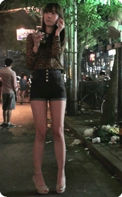 小热裤的长腿MM