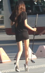 紧身包臀绝顶好身材