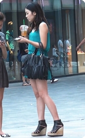 看似清纯,其实也有风骚的一面