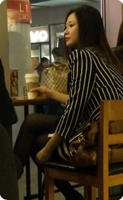 陪在老外身边的高气质极品黑丝美女