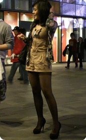 超短热裤大长腿