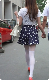 风骚美女,诱人白丝袜,好鸡动