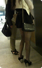 长腿热裤小黑丝