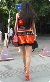 红高跟小少妇会扭