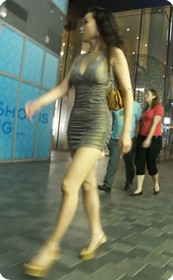 彪悍的辣女,个性十足