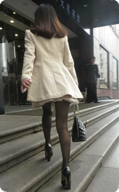 端庄大方高跟少妇黑丝诱惑