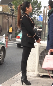 性感职业装美女紧致身材