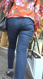 性感牛仔宽臀重口味