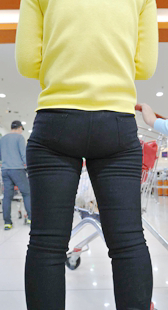 打底裤巨宽大臀少妇你行你来