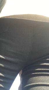 公交站紧身打底裤视频