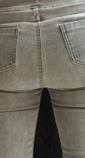 超大号宽臀牛仔妈咪