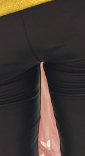 紧身皮裤开发成这样