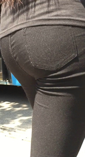 超翘臀打底裤等公交