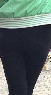 打底黑裤夹成这样