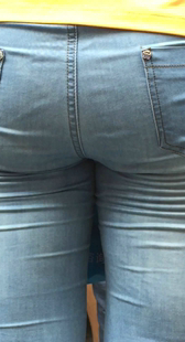 牛仔裤大妈巨臀