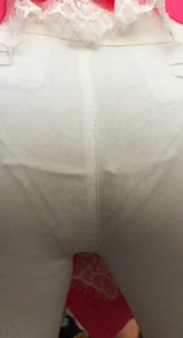 重口味巨臀大妈配超小号内内