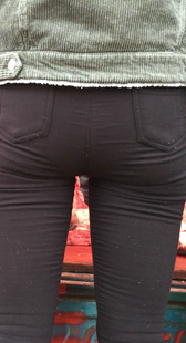 超紧打底裤饱满丰臀