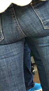 重口味牛仔宽大臀三角大