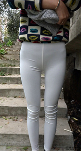 【xiao22】小靓美女白色紧身打底裤视频