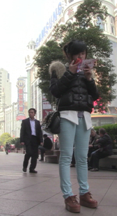 打底紧身小少妇