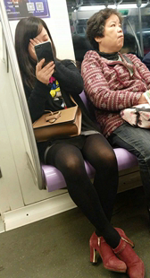 红高跟黑丝胖妞