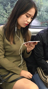 街拍肉丝黑高MM