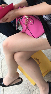 肉丝黑高MM挑鞋