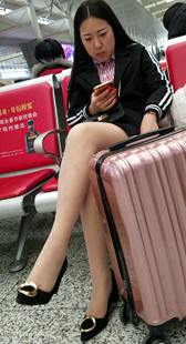 极品肉色丝袜白腿长发少妇