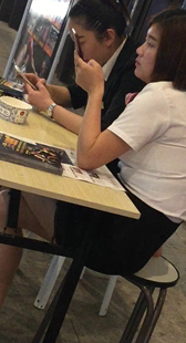 高跟黑色包臀裙丰满制服OL