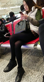 黑色丝袜极品长腿长发少妇