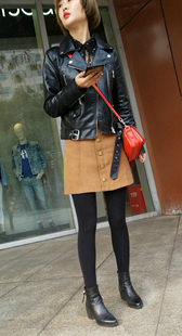 极品长腿短裙短发漂亮女神