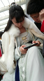 古装漂亮长发美女