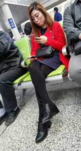 黑色丝袜高跟极品长腿漂亮少妇