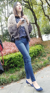 极品高跟蓝牛大美女