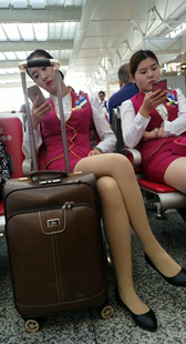 传说中的制服乘务员