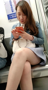 灰色短裙OL丝袜少妇