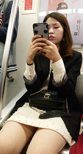 性感美腿连衣裙妹子