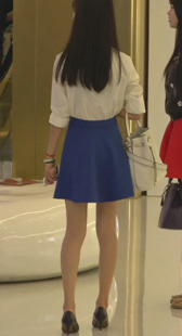 清纯短裙美腿少女