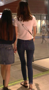 蓝牛小清新美女