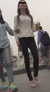 细高跟长腿包臀小少妇