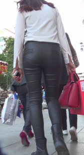 长腿紧身打底裤