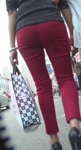 长腿大屁股红裤