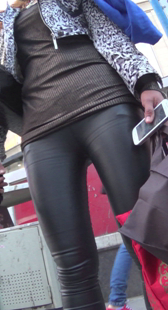 重口味皮裤三角区