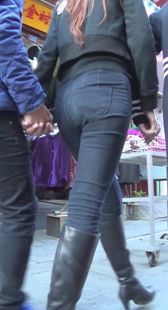 高跟长腿宽臀少妇