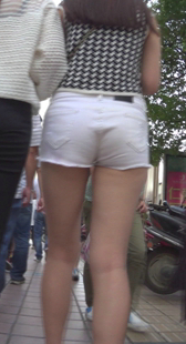 性感长腿热裤OL美少妇勾深