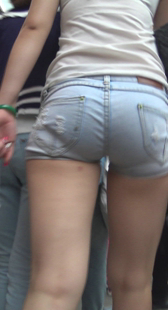 牛仔包臀小妹勾深